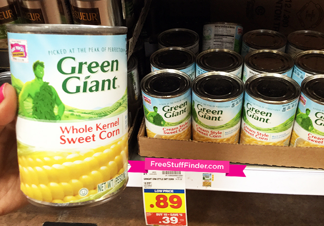 $0.39 (Reg $1.59) Green Giant Vegetables at Kroger