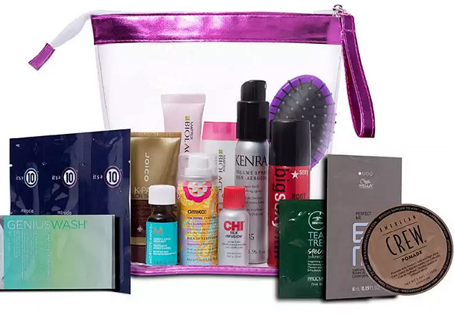 $11.24 for 16-Piece Haircare Sampler Bag (Joico, Biolage, Kenra & More!)