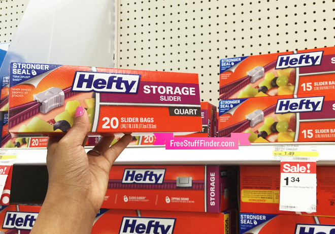 $0.50 (Reg $1.49) Hefty Slider Bags at Target (Print Now!)