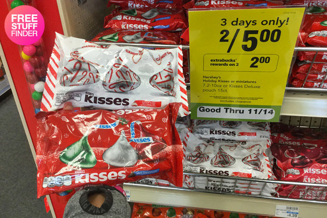 $1 (Reg $4.39) Hershey’s Holiday Kisses at CVS (Ends Tomorrow)