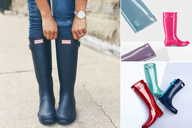 HURRY! Up To 60% Off Hunter Boots and Rainwear (Limited Time!)