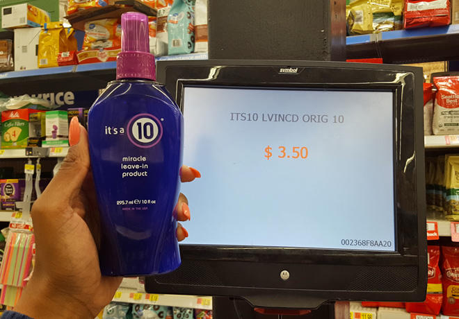 *HOT* $3.50 (Reg $27.42) It’s A 10 Miracle Leave-In Product at Walmart (Clearance Find!)