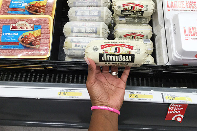 $1.77 (Reg $3.62) Jimmy Dean Sausage at Target