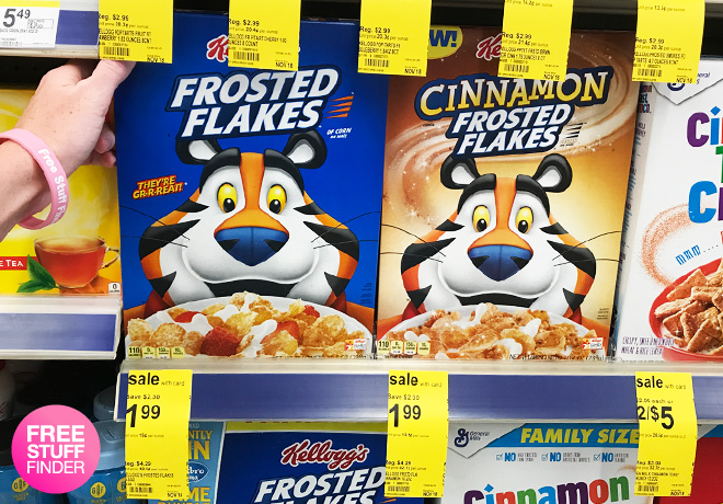 $0.99 (Reg $4) Kellogg's Cereal at Walgreens (Print Now!)