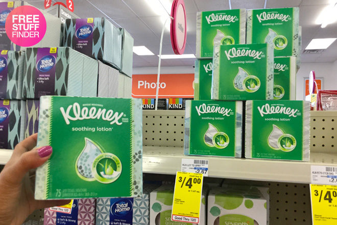 *HOT* FREE Kleenex Facial Tissue at CVS + $0.75 Moneymaker