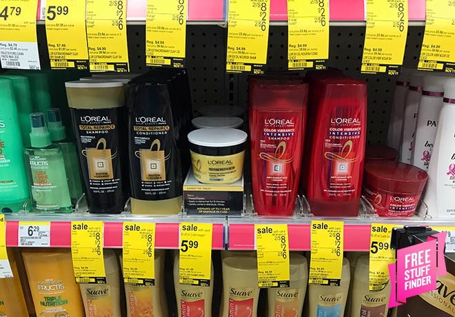 $1 L’Oreal Hair Expert Hair Care at Walgreens