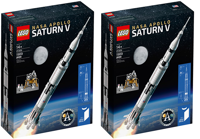 $119.99 LEGO NASA Apollo Saturn Set + FREE Shipping (FREE Gift w/ Purchase)