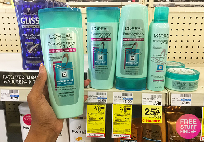 FREE L’Oreal Advanced Hair Care Products at CVS