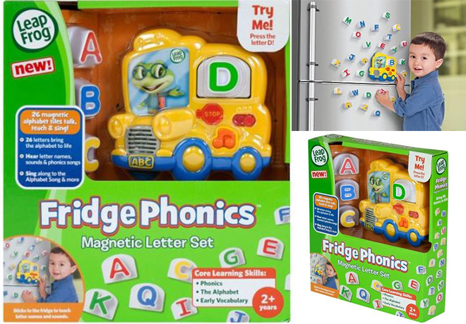 *HOT* $12.88 (Reg $25) LeapFrog Fridge Phonics Magnetic Letter Set