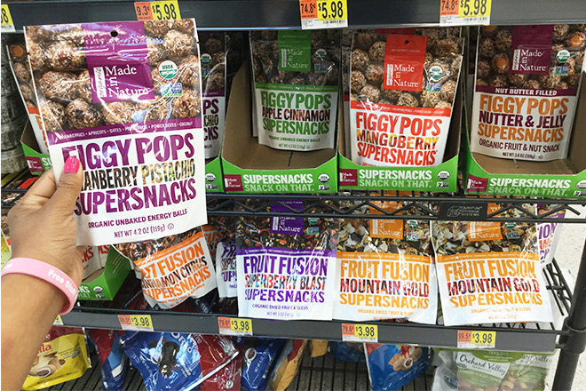 *HOT* $0.49 (Reg $3.98) Made in Nature Figgy Pops at Walmart