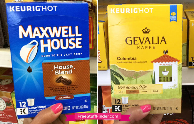 $4.99 (Reg $6) Maxwell House K-Cups at Walgreens