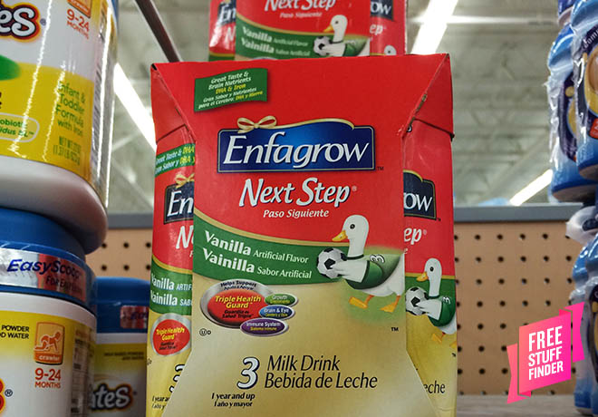 $5.48 (Reg $9) Enfagrow Next Step Milk Drink 6-Pack at Walmart