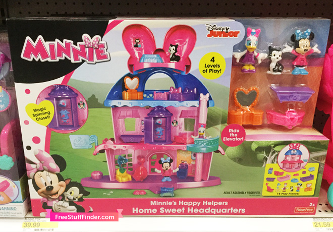 $17.99 (Reg $40) Minnie's Happy Helpers Headquarters at Target