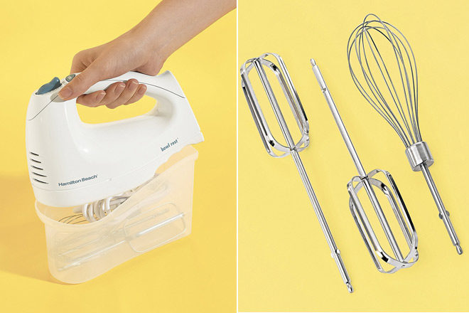 $12.96 (Reg $20) Hamilton Beach Hand Mixer with Snap-On Case