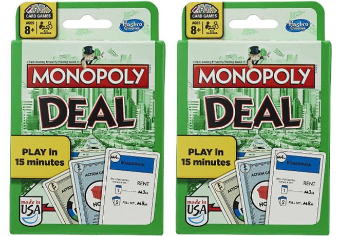 $3.79 (Reg $13) Monopoly Deal Card Game + FREE Shipping (Amazon Prime Members!)