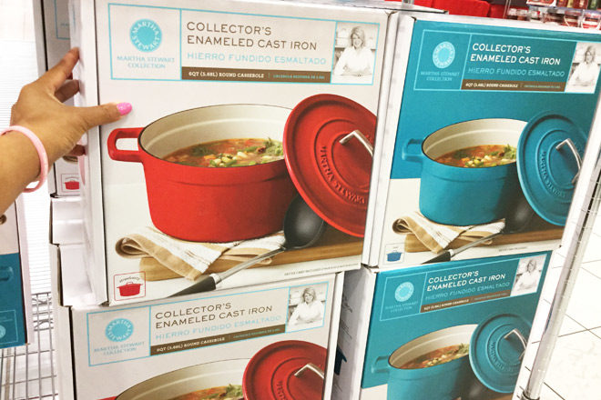 $39.99 (Reg $180) Martha Stewart 6 Qt Dutch Oven + FREE Shipping (Today Only!)