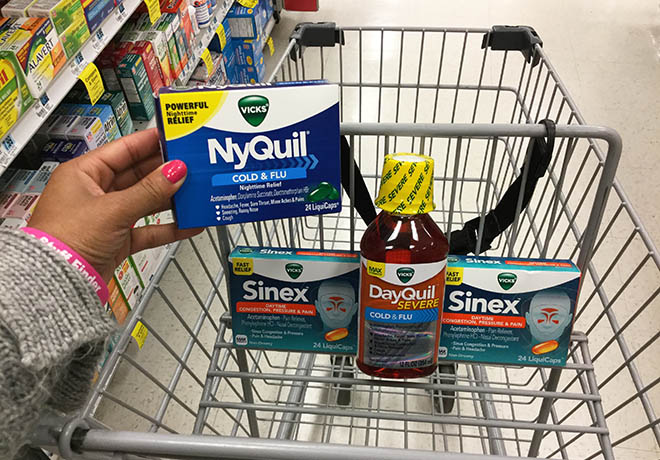 $3.99 (Reg $8) Dayquil, Nyquil & Sinex Products at Rite Aid