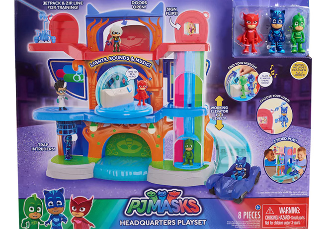 *TODAY ONLY* $39.69 (Reg $110) PJ Masks Deluxe Headquarters Play Set + FREE Shipping