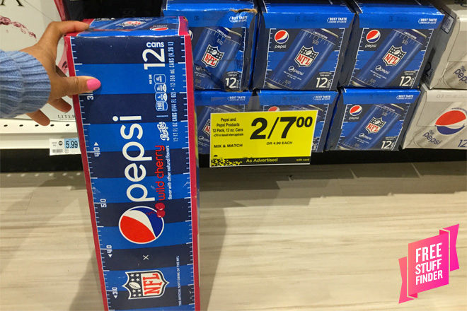 $2.50 (Reg $5) Pepsi 12-Packs at Rite Aid