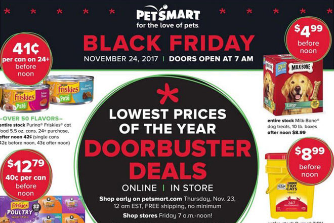 *HOT* PetSmart Black Friday Ad 2017