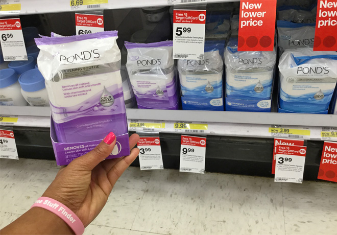 $1.12 (Reg $3.99) Pond’s Facial Towelettes at Target