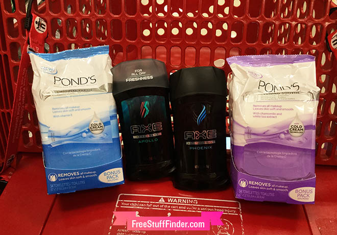 $0.71 Pond's Facial Towelettes & Axe Deodorant at Target (Week 11/5)