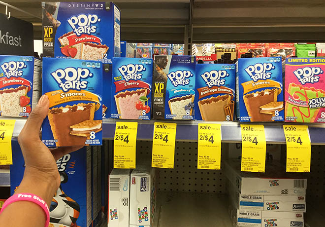 $1.67 (Reg $3) Kellogg's Pop-Tarts at Walgreens