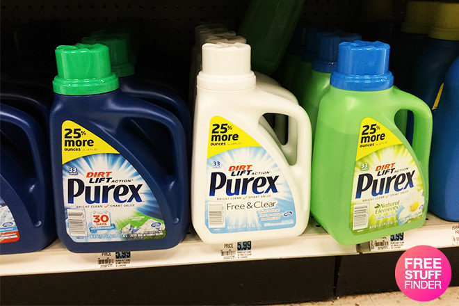 *HOT* FREE Purex Laundry Detergent at Rite Aid + Moneymaker