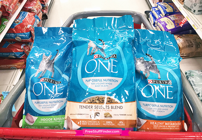 $2.96 (Reg $7.39) Purina One Dry Cat Food Bags at Target