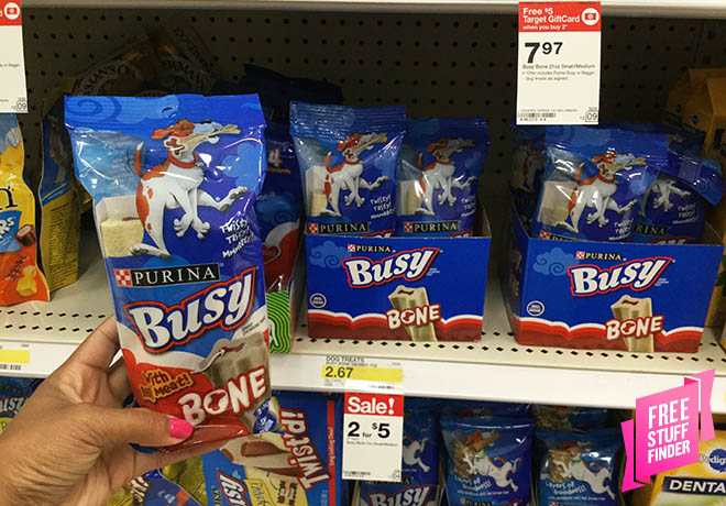 *HOT* $0.50 (Reg $2.67) Purina Busy Bone Dog Treats at Target