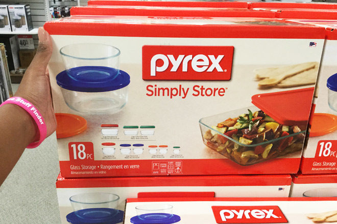 *HOT* $19.19 (Reg $40) Pyrex 10-Piece Food Storage Set + FREE Pickup (Today Only)