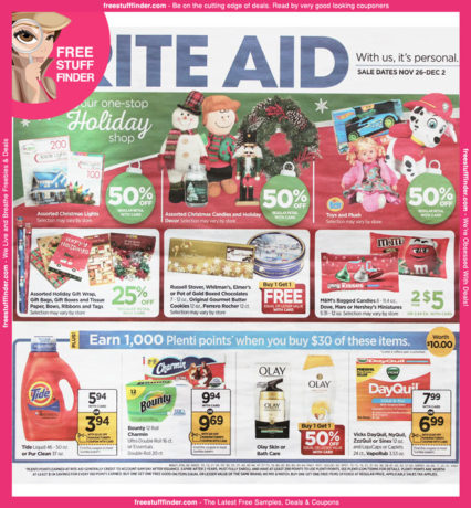 *HOT* Rite Aid Ad Preview (Week 11/26 – 12/2)