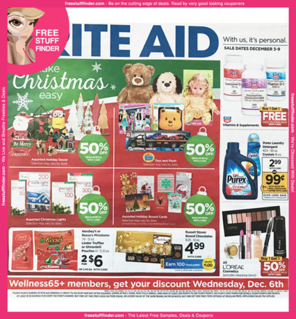 *HOT* Rite Aid Ad Preview (Week 12/3 – 12/9)