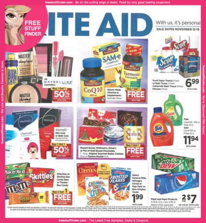 *HOT* Rite Aid Ad Preview (Week 11/12 – 11/18)