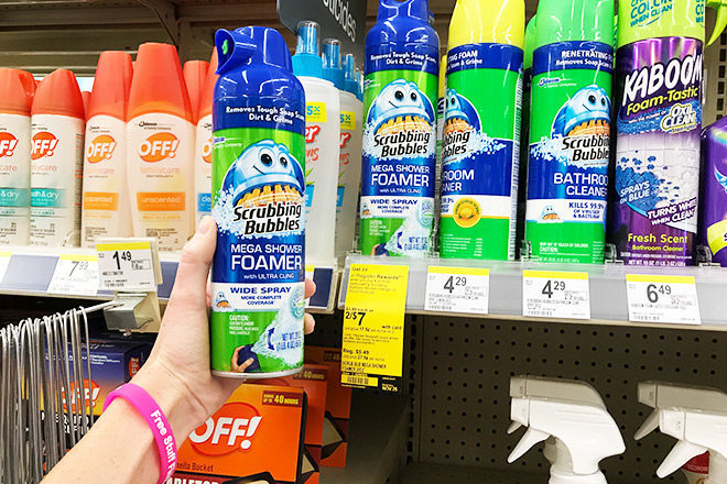 *HOT* $1.50 (Reg $5.49) Scrubbing Bubbles, Windex & Shout at Walgreens