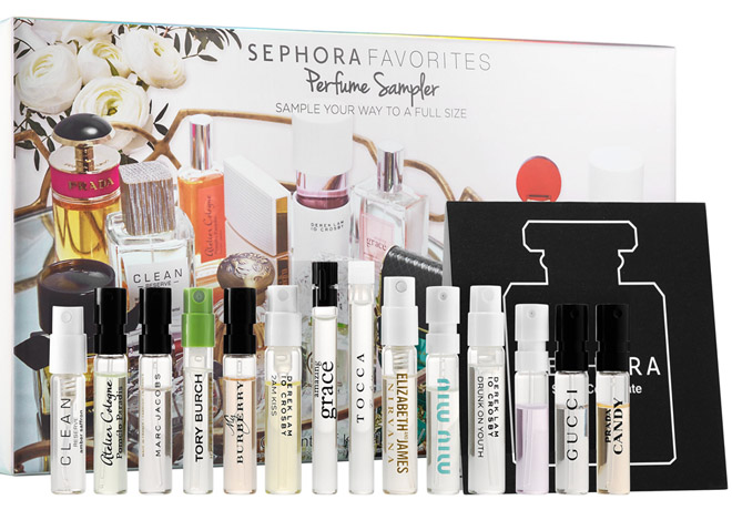 $65 ($119 Value) Perfume or Cologne Sampler + FREE Shipping (+ FREE Full-Size Bottle!)