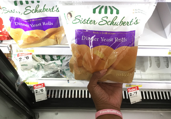 $2.25 Sister Schubert's Dinner Rolls at Target (Print Now!)