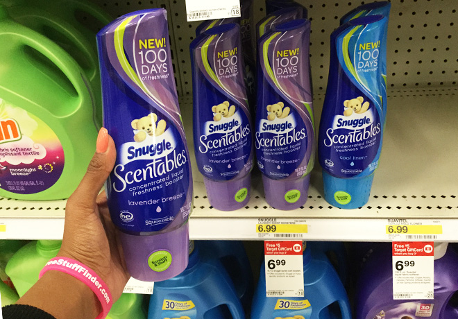 $3.49 (Reg $7) Snuggle Scentables Scent Booster at Target