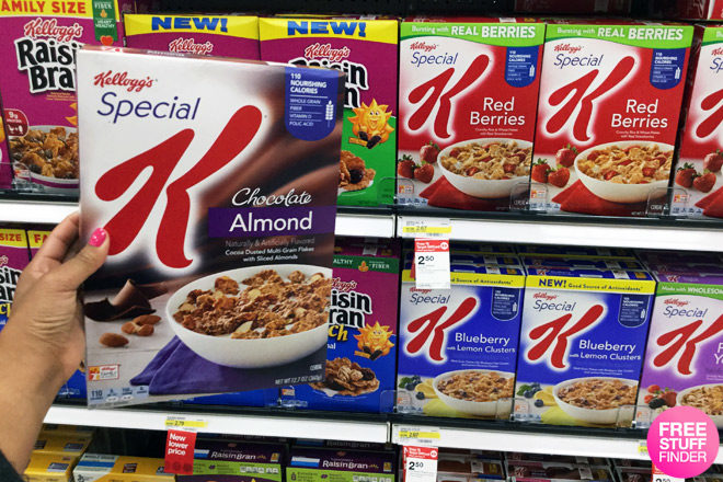 $1.09 (Reg $3) Kellogg's Special K Cereal at Target (Print Now!)