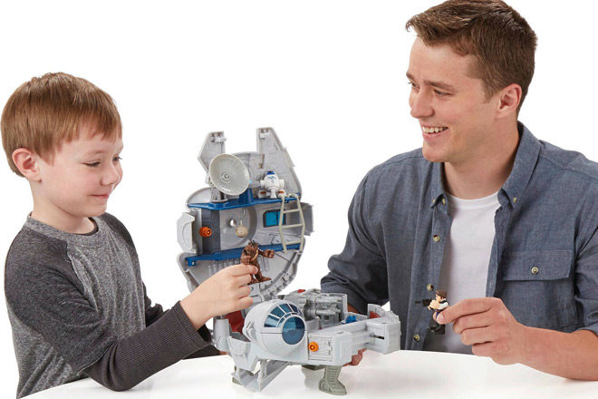 $23.37 (Reg $40) Playskool Star Wars Millennium Falcon & Figures