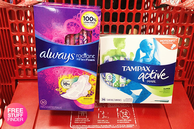 *HOT* $3.19 (Reg $7) Tampax & Always Tampons at Target