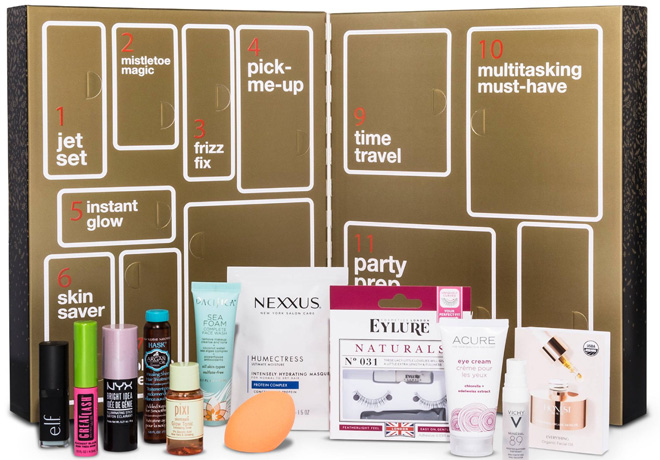 *HOT* $15 ($58 Value) 12 Days of Beauty Calendar + FREE Shipping (HURRY!)