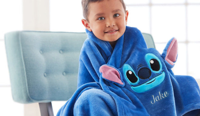 $11.97 (Reg $20) Disney Personalized Fleece Throws