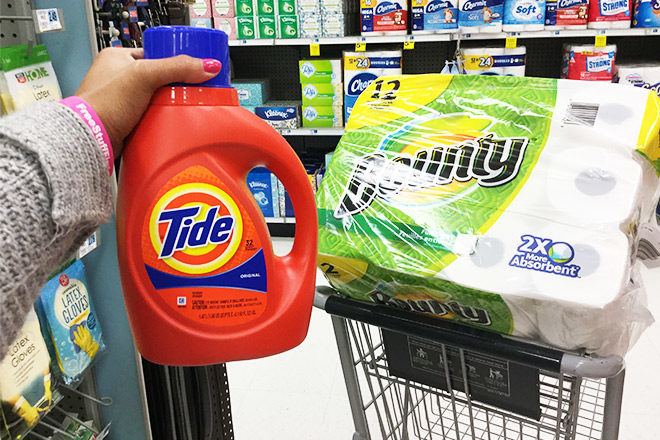 *HOT* $3.94 (Reg $16) Bounty Paper Towels & Tide Detergent at Rite Aid