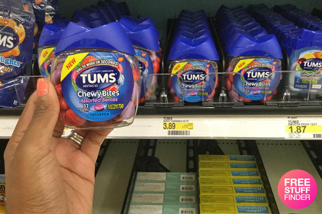 *HOT* $0.31 (Reg $3.89) Tums Chewy Bites at Target