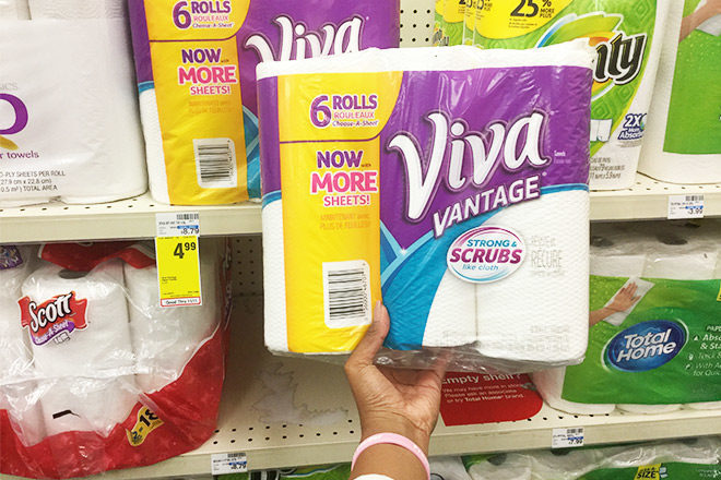 $2.58 (Reg $8) Viva Paper Towels at CVS (Only $0.43 Per Roll!)