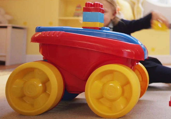 $10.97 (Reg $25) Mega Bloks Scooping Wagon + FREE Store Pickup