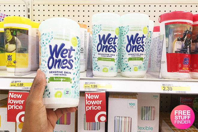 $0.44 (Reg $2) Wet Ones Wipes at Target