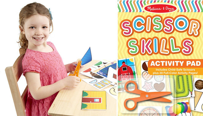 $4.99 (Reg $19) Melissa & Doug Scissor Skills Activity Book