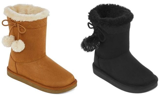 $9.99 (Reg $59) Women's Faux Fur Boots + FREE Pickup